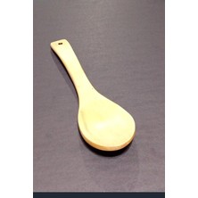 Die Grup Tr Depo Trend Depotrend Doğal Bambu Pişirme ve Servis Kaşığı Büyük Boy (Tahta Kaşık)