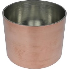 Die Grup Tr El Yapımı Bakır Sütlaç ve Sufle Kabı, Modern Tasarım, 8x6 Cm, 1.5 mm Kalınlık