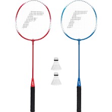 Die Grup Tr Badminton Raketi + Kuş Seti - Çocuklar + Yetişkinler Için Yedek Badminton Ekipmanları - 2 Kişilik - 4 Kişilik Badminton Raket Setleri