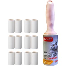 Die Grup Tr Mor Life Tüy Toplayıcı Rulo Yapışkanlı 12 Li Yedek Rulo (Kedi - Köpek Tüy Toplayıcı)