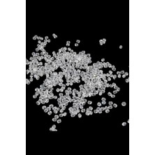 Die Grup Tr Serhat Aksesuar ve El Işçilik Şeffaf 4-5 mm Karışık Akrilik Boncuk Aksesuar Takı Malzeme (25 Gr)