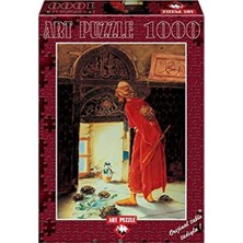 Die Grup Tr Kaplumbağa Terbiyecisi 1000 Parça Çerçeveli Puzzle