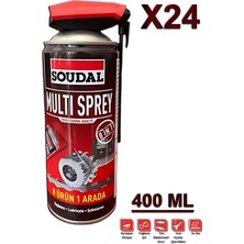 Die Grup Tr Multi Sprey 400 Ml, 24 Adet, Çok Amaçlı Temizlik ve Bakım Spreyi