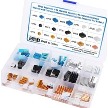 Die Grup Tr Raspberry Pi 4b Soğutucu, Raspberry Pi Soğutucu, Raspberry Pi Soğutucu Alüminyum Isı Iletken Yapışkan Bantlı Raspberry Pi 4 Model B Için