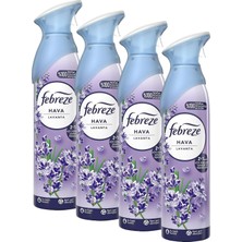 Die Grup Tr Hava Ferahlatıcı Sprey Oda Kokusu Lavanta 185 ml (4 Paketi)