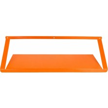Die Grup Tr Ziglat 150 Serisi Endüstriyel Duvar Tipi Raf 700X200X150 mm Turuncu | 20 kg Taşıma Kapasiteli