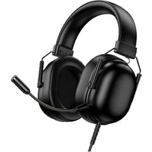 Die Grup Tr W113 USB 7.1 Surround Kafa Üstü Gaming Kulaklık, Siyah