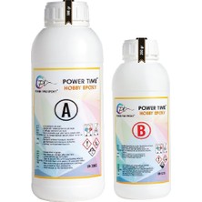 Die Grup Tr 750 Gram Hobby Epoxy/şeffaf Epoksi Reçine Ince Döküm Hobi Epoksi