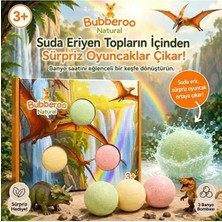 Die Grup Tr Pteranodon Macerası Sürpriz Oyuncaklı Banyo Topu Seti 3'lü | Çocuk Banyo Bombası | 3+ Yaş
