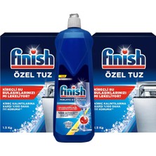 Die Grup Tr Bulaşık Makinesi Parlatıcı & Kurtucu, Limon, 800ML + Tuz, 2X1500GR