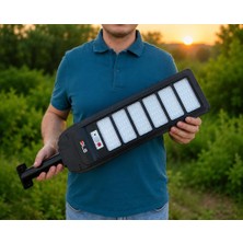 Die Grup Tr 600W Güneş Enerjili Solar Sokak ve Bahçe Lambası, Lifepo4 Bataryalı, IP66, Hareket Sensörlü, Uzaktan Kumandalı LH99-600
