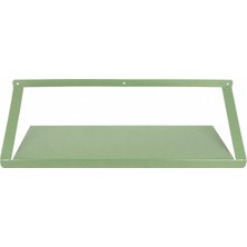 Die Grup Tr Ziglat 150 Serisi Endüstriyel Duvar Tipi Raf 700X200X150 mm Yeşil | 20 kg Taşıma Kapasiteli