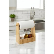 Die Grup Tr Bamora Bambu Kağıt Havluluk ve Çok Amaçlı Organizer Stand 27 cm