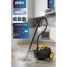 Die Grup Tr 2000W 5 Bar Yüksek Basınçlı, 15 Başlıklı, 2 Lt, 110°C Profesyonel Buharlı Temizleyici SSC-6428