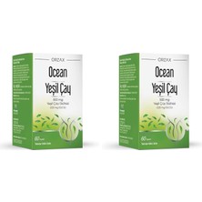 Die Grup Tr Orzax Ocean Green Tea 500 Mg 60 Kapsül (2 Paketi)