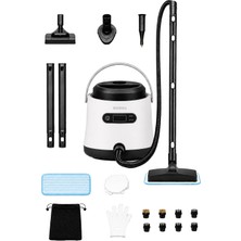 Die Grup Tr St2 Steamy Ultra Çok Fonksiyonlu Buharlı Temizleyici 2600W | 3.5l Su Tankı | 4 Bar Basınç - Beyaz
