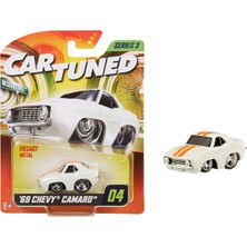 Die Grup Tr Entertaintment Cartuned S3 1969 Chevy Camaro - Beyaz Muscle Araba