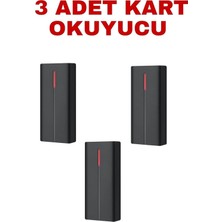 Die Grup Tr SR-207 Em-W IP68 Rfıd Proximity Kart Okuyucu 125 Khz 10.000 Kullanıcı Kapasiteli Dış Ortam Geçiş Sistemi 3 Adet