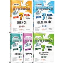 Günay Yayınları 7. Sınıf Bumerang Türkçe + Matematik + Fen + Sosyal + Din 5 Li Etkinlikli Kitap Seti- 2027
