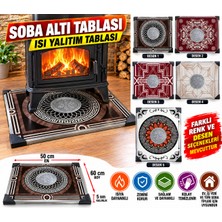 Ymn Soba Altı Tablası Isı Yalıtım Zemin Koruma Tablası Boy :60 cm En : 50 cm Yükseklik :5 cm Desen Seçnekleri