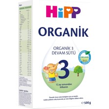 Hipp 3 Organik 3 Devam Sütü
