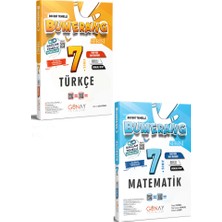 Günay Yayınları 7. Sınıf Bumerang Türkçe + Matematik Etkinlikli Kitap - 2027