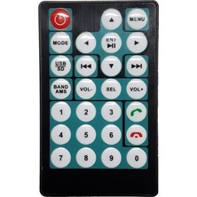 Deste Elektronik Magic Magıcvoıce MV-5418 Usb/sd/fm/aux/bluetooth 7 Dokunmatik Double Oto Teyp Kumandası ile Uyumlu