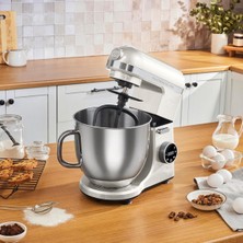 Mastermaid Chef Ultra D2000W Dijital Ekranlı Hamur Yoğurma Makinesi Starlight 7l