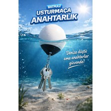 KIZILAKŞAM Yüzen Batmaz Usturmaça Anahtarlık