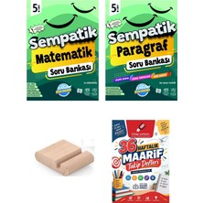 Ünlüler Karması 5.sınıf Matematik Paragraf Sempatik Soru Bankası Maarif Müfredatı+Maarif Defteri+Telefon Tutucu