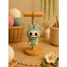 Morey Amigurumi Örgü Anahtarlık - El Emeği Çanta Aksesuarı ve Hediyelik Labubu