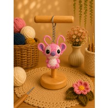 Morey Amigurumi Örgü Anahtarlık - El Emeği Çanta Aksesuarı ve Hediyelik Figür Angel
