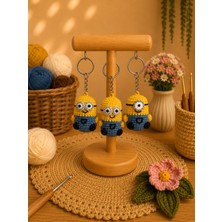 Morey Amigurumi Örgü Anahtarlık - El Emeği Çanta Aksesuarı ve Hediyelik Figür