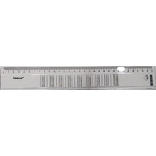 Mbb E-Ticaret Yıldızlar  30 Cm. Çarpmalı  Cetvel Kod 164-(***3 Adet***)
