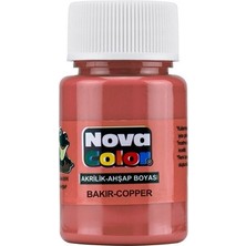 Mbb E-Ticaret Nova Color Akrilik Boya Bakır NC-236-(***9 Adet***)