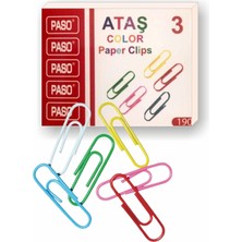 Mbb E-Ticaret Paso ATAŞ190 Renkli Plastik-(***9 Adet***)