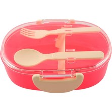 Mbb E-Ticaret Pobi PB-901 Oval Çift Bölmeli Beslenme Seti