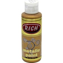 Mbb E-Ticaret Rıch Metalik Akrilik Boya 03958 Antik Altın 120 cc