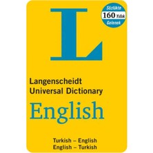Mbb E-Ticaret Langenscheıdt L Ingilizce-Türkçe Sözlük