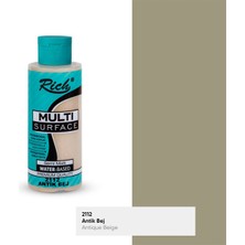 Mbb E-Ticaret Rıch Multi Akrilik Boya 2112 Antik Bej 120 cc