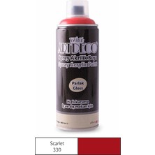 Mbb E-Ticaret Artdeco Sprey Akrilik Boya 400 ml Scarlet 330