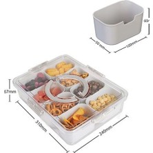 Mbb E-Ticaret Titiz AP-9475 8 Bölmeli Atıştırma Kabı *6