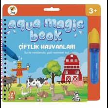 Mbb E-Ticaret Lıno TFL-1007 Aqua Magıc Book Çiftlik Sihirli Boyama Kitabı