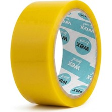 Mbb E-Ticaret Wex 45X40 mt Koli Bandı Şeffaf Akrilik-(***6 Adet***)