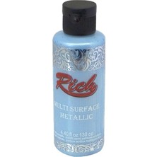 Mbb E-Ticaret Rıch Multi Metalik Akrilik Boya 03728 Bebek Mavisi 120 cc