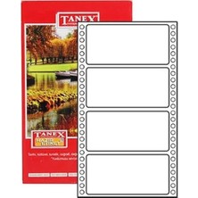 Mbb E-Ticaret Tanex 48X100 Bilgisayar Etiketi TN002610
