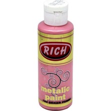 Mbb E-Ticaret Rıch Metalik Akrilik Boya 03992 Şeker Pembe 120 cc