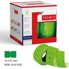mbb e-ticaret tanex yeşil 6 lı pk  makina etiketi 800 lü