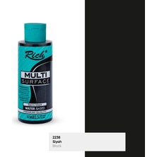Mbb E-Ticaret Rıch Multi Akrilik Boya 2238 Siyah 120 cc