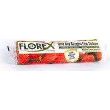 Mbb E-Ticaret Florex Çöp Torbası Büzgülü Orta Boy Çilek 10 Lu ÇT402-(***6 Adet***)